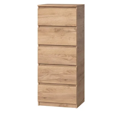 Chest of drawers 500х376х1170 mm Bright chipboard